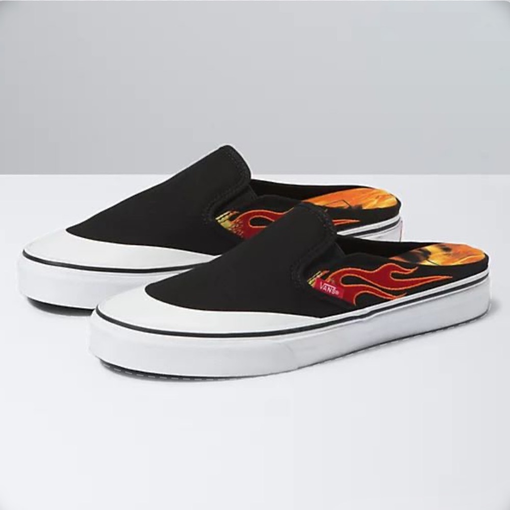 Vans x ASAP Rocky World Wide Flame Classic Slip On Mule Women’s 6.5 / Men’s 5